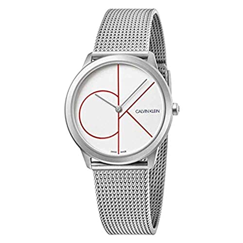 Calvin Klein Herren Analog Quarz Uhr mit Edelstahl Armband K3M51152 von Calvin Klein