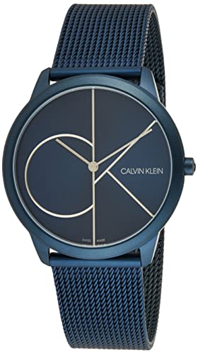 Calvin Klein Herren Analog Quarz Uhr mit Edelstahl Armband K3M51T5N von Calvin Klein