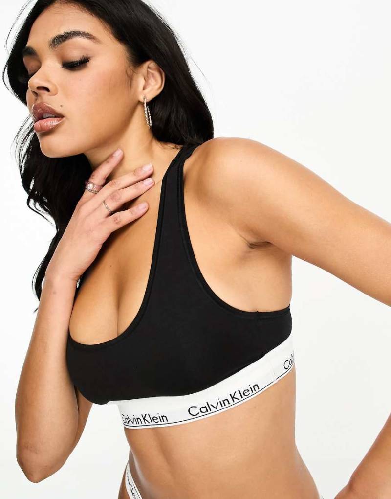 Calvin Klein - Modern Cotton - Bralette in Schwarz von Calvin Klein