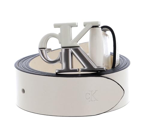 Calvin Klein Mono Hardware Split Belt W85 Beige von Calvin Klein