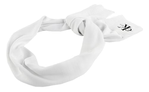 Calvin Klein Monologo Embro Scarf Bright White von Calvin Klein