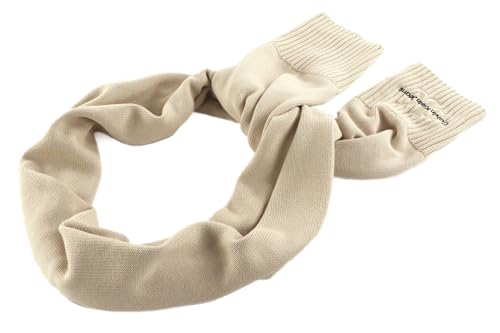Calvin Klein Monologo Embroidery Knit Scarf Ivory von Calvin Klein