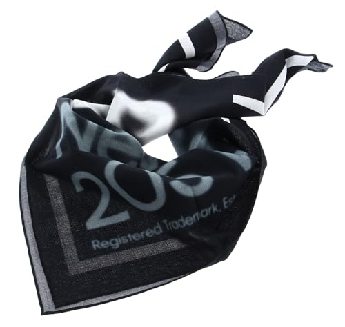 Calvin Klein Motion Bandana 70x70 Black von Calvin Klein