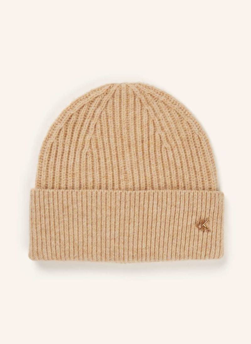 Calvin Klein Mütze beige von Calvin Klein
