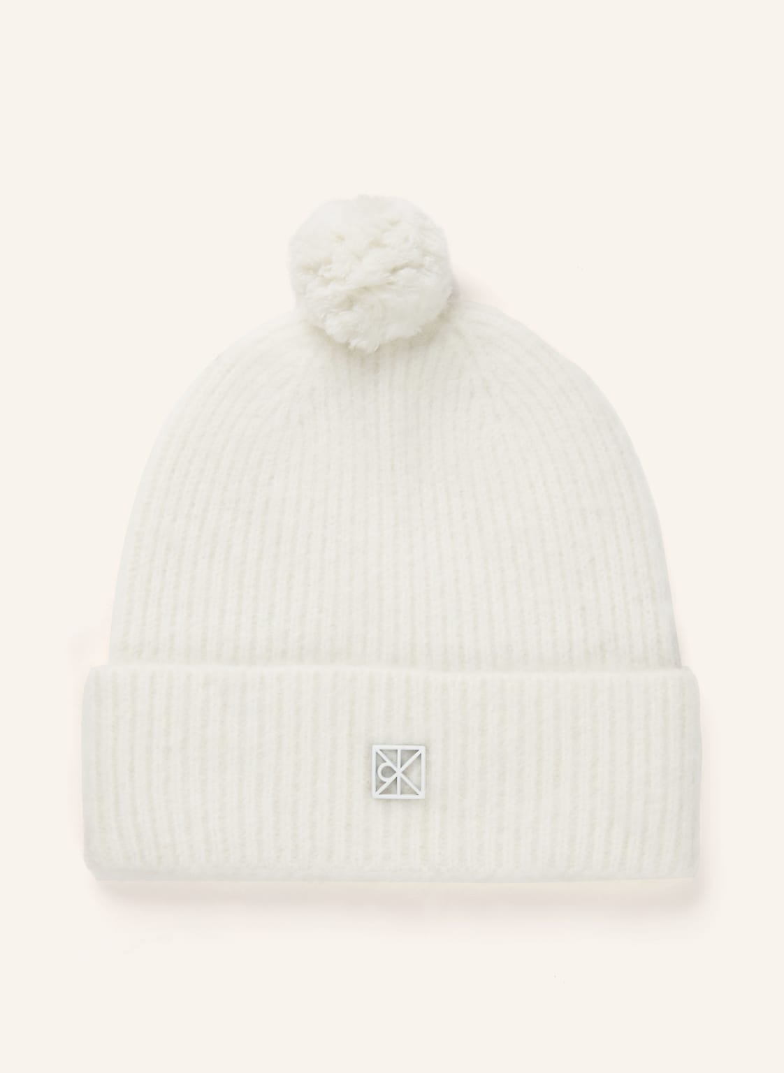 Calvin Klein Mütze weiss von Calvin Klein