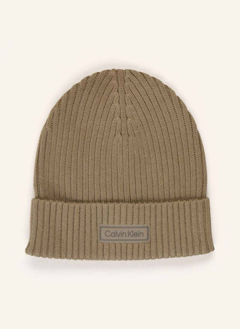 Calvin Klein Mütze gruen von Calvin Klein