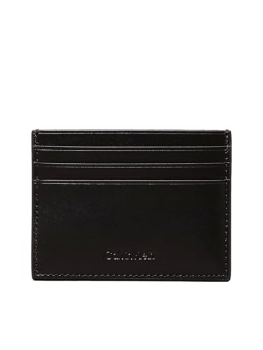 Calvin Klein 'Must' Mono Card Holder Wallet 6CC, Premium - Ck Black Smooth von Calvin Klein