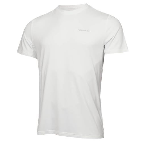 Calvin Klein Mens Newport atmungsaktives T-Shirt - Weiß - L von Calvin Klein