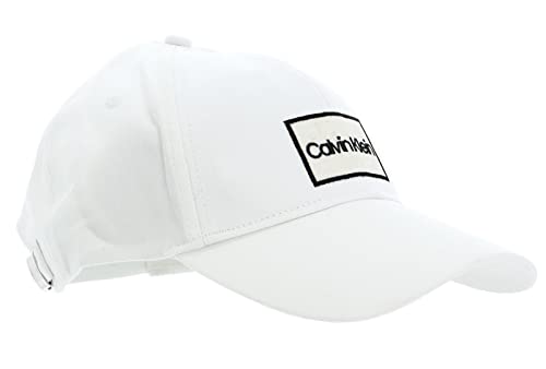 Calvin Klein Organza Patch Cap CK White von Calvin Klein