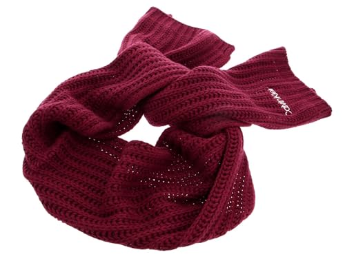 Calvin Klein Oversized Knit Scarf Red Currant von Calvin Klein
