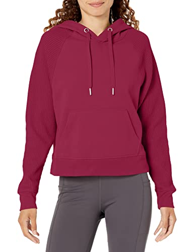 Calvin Klein Performance Damen Fleece-Calvin Klein Hoodie, Chianti, L von Calvin Klein Performance