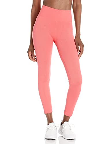 Calvin Klein Performance Damen Thin Rib High Waist 7/8 Leggings, Radiance, M von Calvin Klein