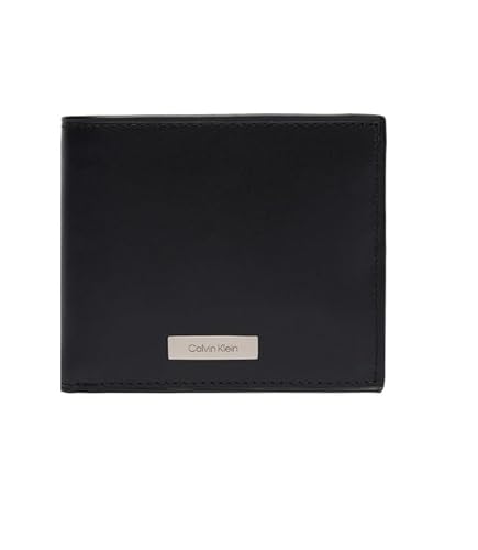 Calvin Klein Plaque Billfold W CoinTG. One Size UB1 - Black One Size Calvin Klein Plaque Billfold W CoinTG. One Size UB1 - Black One Size von Calvin Klein