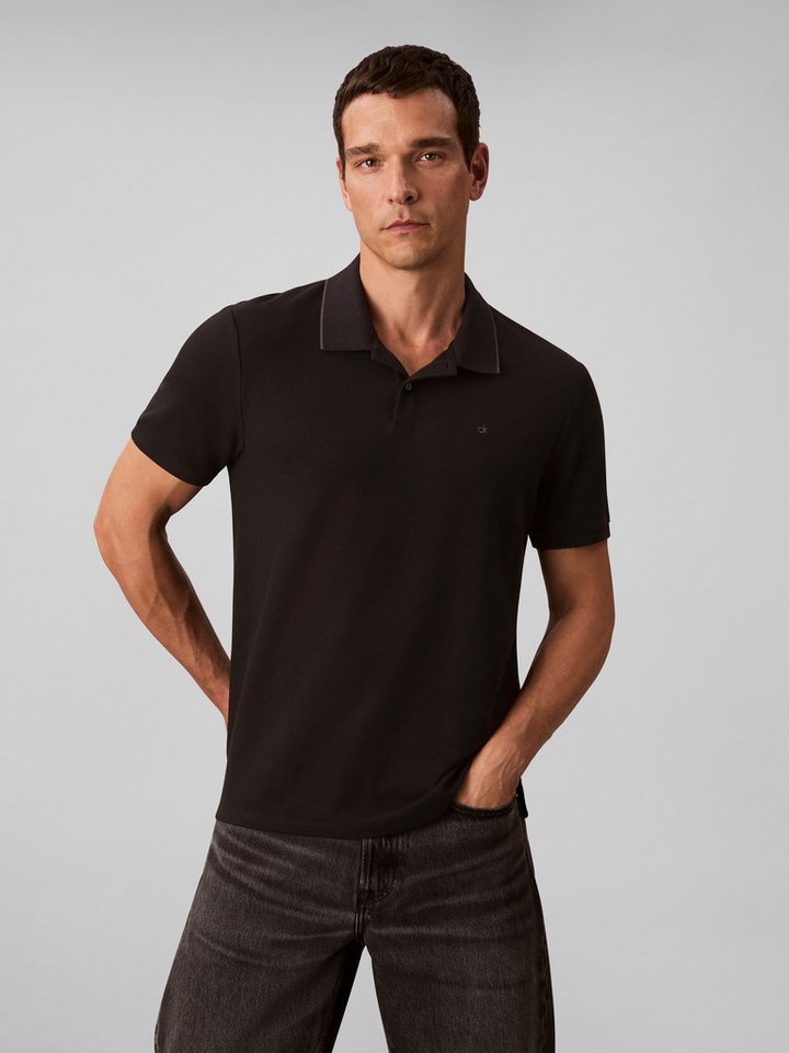 Calvin Klein Poloshirt SS RFND PQ TPPD CLSS Mit Rundhalsausschnitt von Calvin Klein