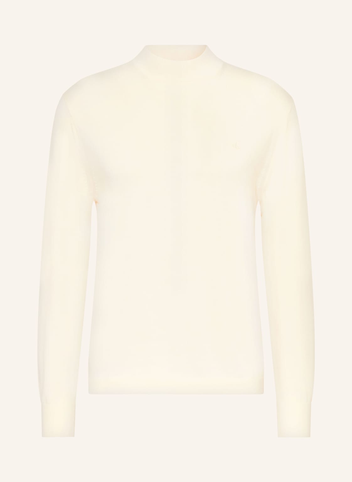 Calvin Klein Pullover Aus Merinowolle weiss von Calvin Klein