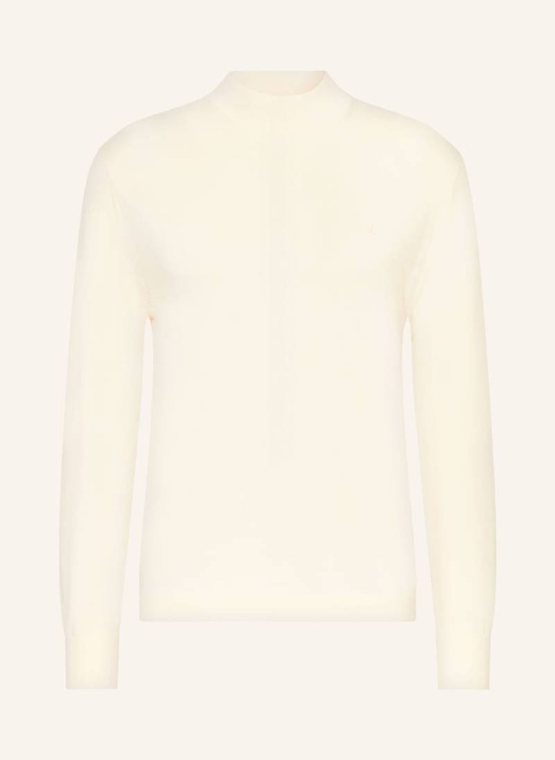 Calvin Klein Pullover Aus Merinowolle weiss von Calvin Klein