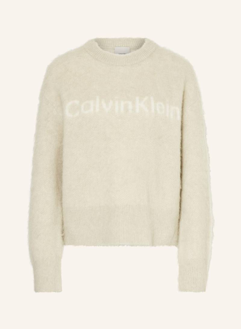 Calvin Klein Pullover Mit Alpaka beige von Calvin Klein
