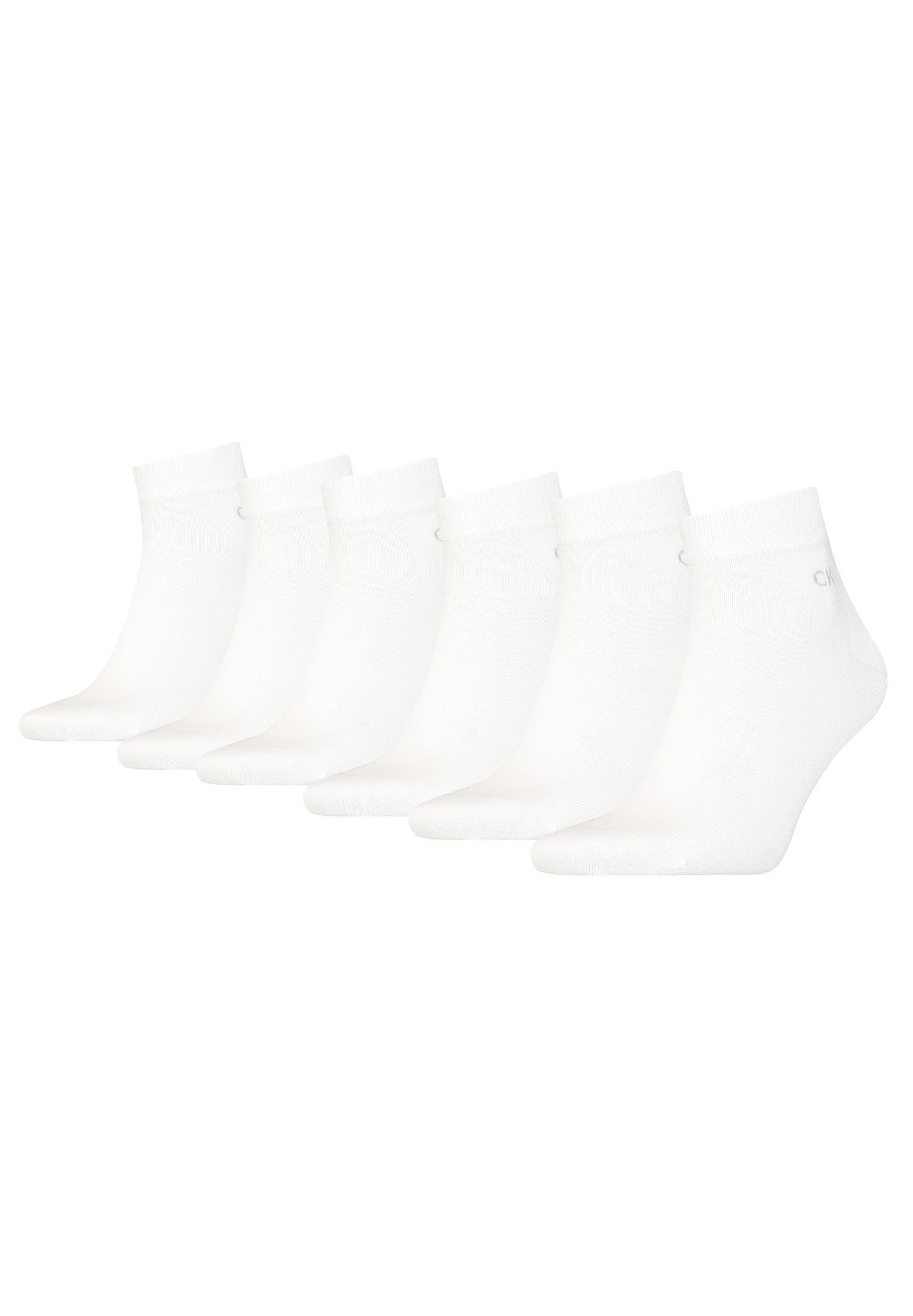 Calvin Klein Quarter Sneaker Socken Herren Kurzsocke 6 Paar von Calvin Klein