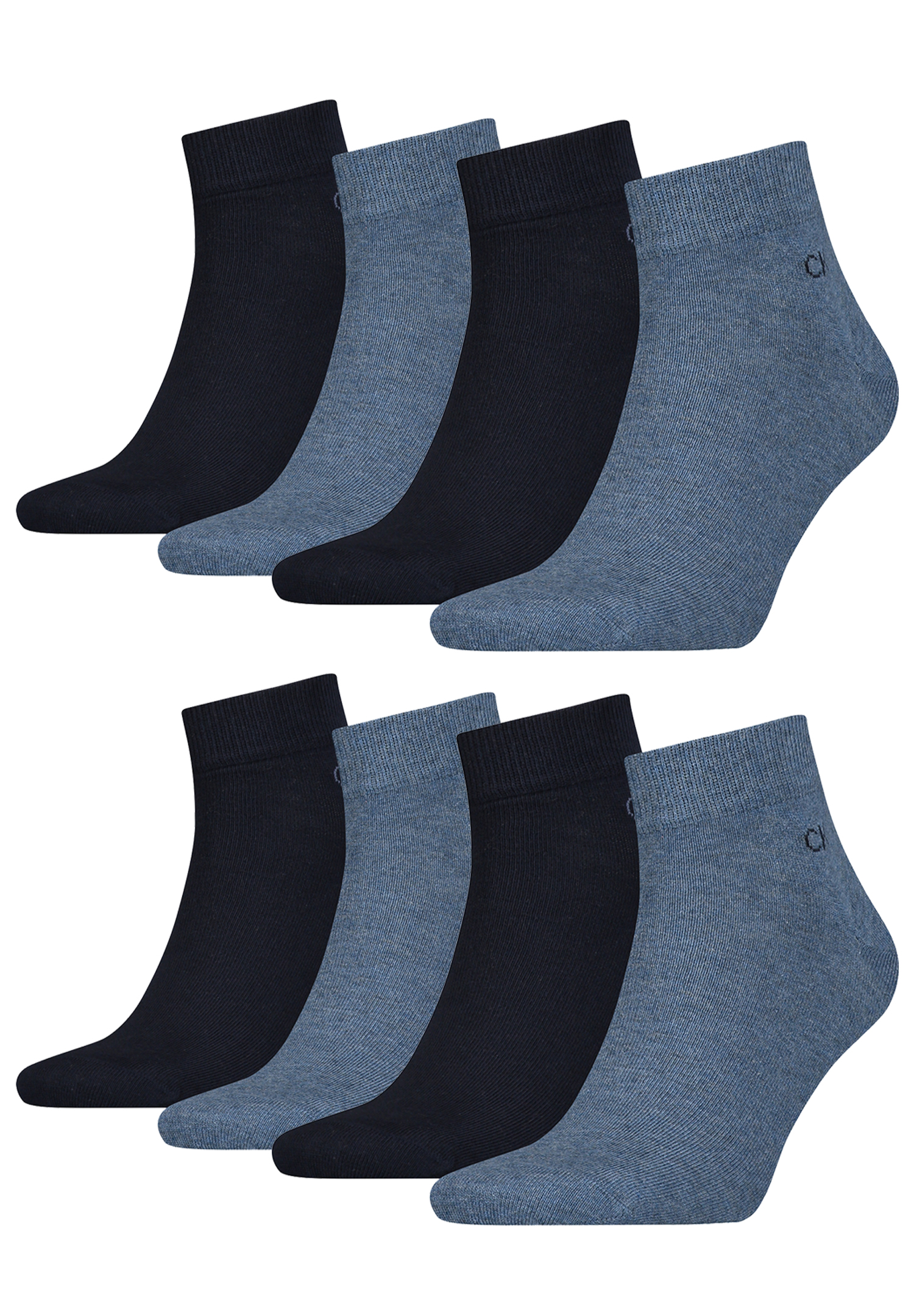 Calvin Klein Quarter Sneaker Socken Herren Kurzsocke 8 Paar von Calvin Klein