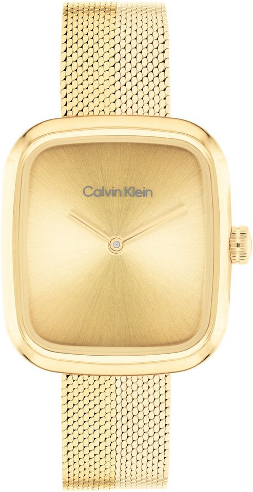 Calvin Klein Quarzuhr CK ADORE 25100099, Armbanduhr, Damenuhr, Edelstahlarmband, analog von Calvin Klein