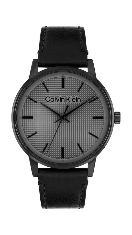 Calvin Klein Quarzuhr CK Linked 25200504, Armbanduhr, Damenuhr, Lederarmband, analog von Calvin Klein