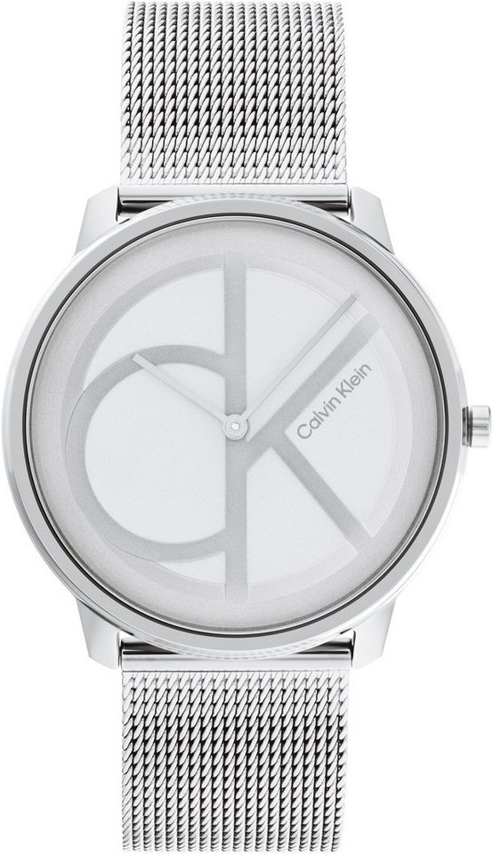 Calvin Klein Quarzuhr CK ICONIC 40 mm 25200027, Armbanduhr, Damenuhr, Herrenuhr, Edelstahlarmband, analog Calvin Klein Quarzuhr CK ICONIC 40 mm 25200027, Armbanduhr, Damenuhr, Herrenuhr, Edelstahlarmband, analog von Calvin Klein