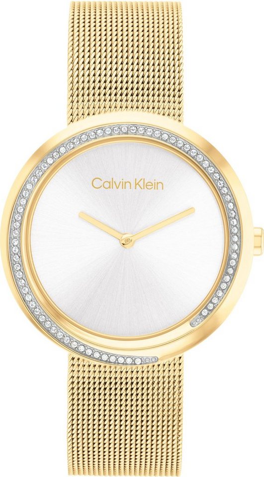 Calvin Klein Quarzuhr TWISTED BEZEL, 25200150 von Calvin Klein