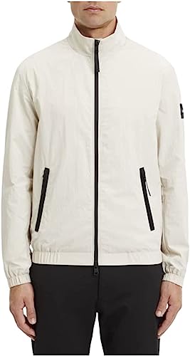 Calvin Klein RECYCLED CRINKLE NYLON BLOUSON, beige(beige), Gr. L von Calvin Klein