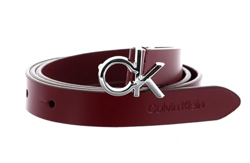 Calvin Klein Re-Lock Belt 20mm W75 Red Currant von Calvin Klein