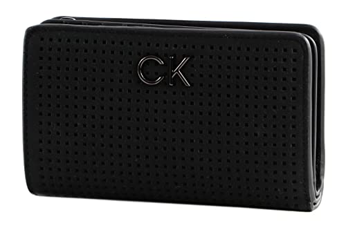 Calvin Klein Re-Lock Bifold Wallet Perf PU CK Black von Calvin Klein