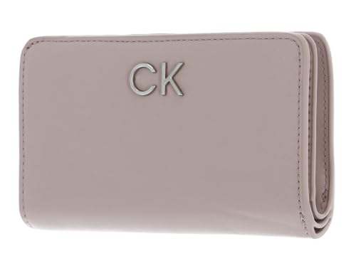 Calvin Klein Re-Lock Billfold French Wallet Shadow Gray von Calvin Klein