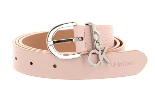 Calvin Klein Re-Lock Charm Buckle Belt 25MM PBL Spring Rose von Calvin Klein