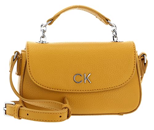 Calvin Klein Re-Lock Crossbody With Flap PBL Monarch Gold von Calvin Klein