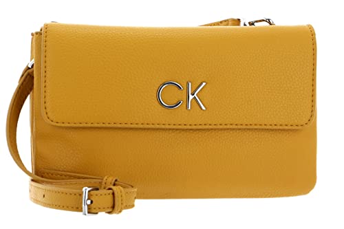 Calvin Klein Re-Lock DBL Crossbody Bag PBL Monarch Gold von Calvin Klein