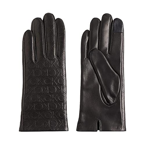 Calvin Klein Re-Lock Debossed Leather Handschuhe Damen Calvin Klein Re-Lock Debossed Leather Handschuhe Damen von Calvin Klein