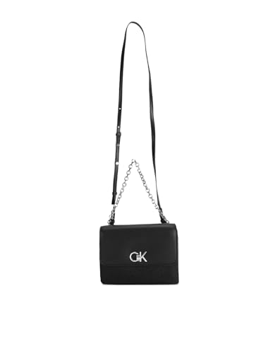 Calvin Klein Re-Lock Double Gusett Bag_JCQ Black Jacquard Mono Calvin Klein Re-Lock Double Gusett Bag_JCQ Black Jacquard Mono von Calvin Klein