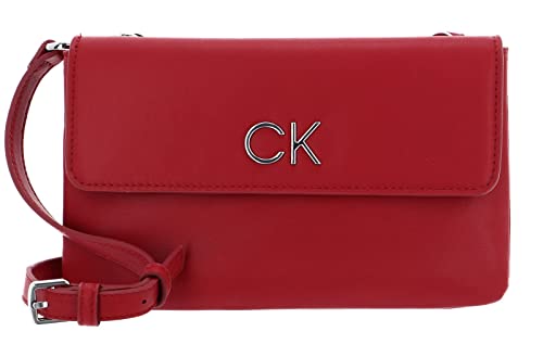 Calvin Klein Re-Lock Double Xbody With Flap Racing Red von Calvin Klein