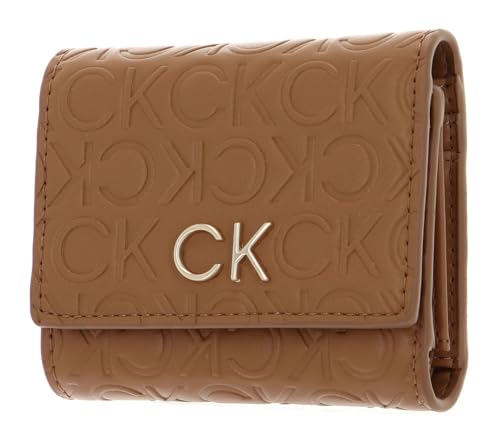 Calvin Klein Re-Lock Trifold XS Brown Sugar von Calvin Klein