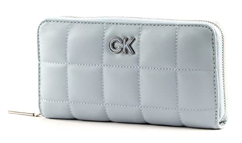 Calvin Klein Re-Lock Quilt Wallet Pearl Blue von Calvin Klein