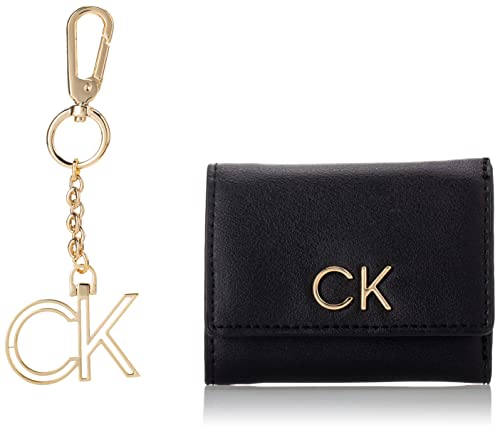 Calvin Klein Re-Lock Trifold XXS + Keyfob CK Black von Calvin Klein