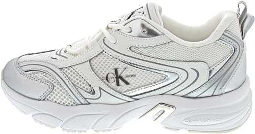 Calvin Klein Retro Tennis Low Lace MH Sneaker Low Weiß Calvin Klein Retro Tennis Low Lace MH Sneaker Low Weiß von Calvin Klein