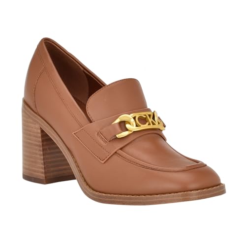 Calvin Klein Roberte Pumps für Damen, Mittelgroßes Naturleder, 37 EU von Calvin Klein