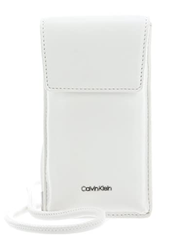 Calvin Klein Roped Phone Pouch CK White von Calvin Klein