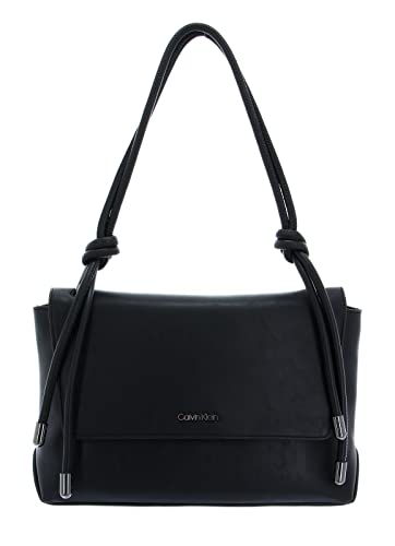 Calvin Klein Damen Roped Shoulder Bag K60K609004 Taschen, Schwarz (Ck Black) von Calvin Klein