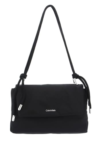 Calvin Klein Roped Shoulder Bag Nylon CK Black von Calvin Klein