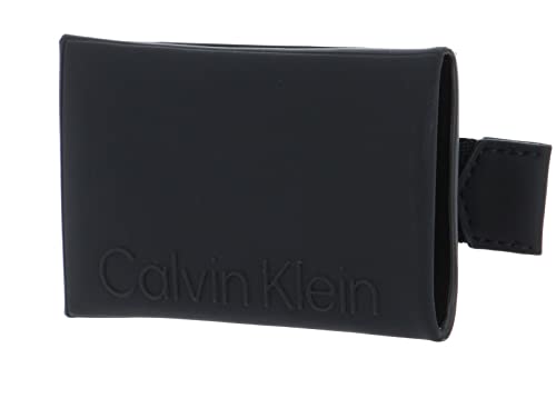 Calvin Klein Rubberized Slide Cardholder CK Black von Calvin Klein