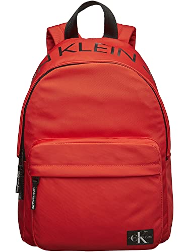 Calvin Klein Rucksack Kinder Schulrucksack Institutional Logo Backpack Rot von Calvin Klein