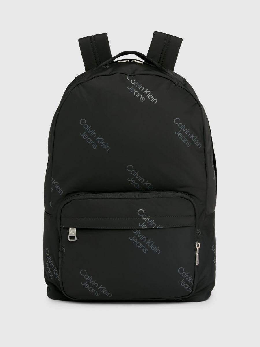 Calvin Klein - Rucksack mit Logoprint schwarz - Gr. - OS von Calvin Klein