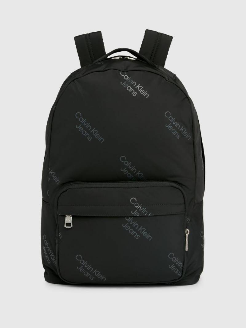 Calvin Klein - Rucksack mit Logoprint schwarz - Gr. - OS von Calvin Klein