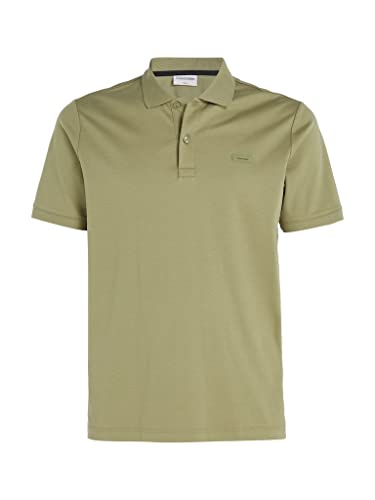 Calvin Klein SMOOTH COTTON SLIM POLO, grün(green), Gr. L von Calvin Klein